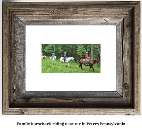 family horseback riding near me in Peters, Pennsylvania